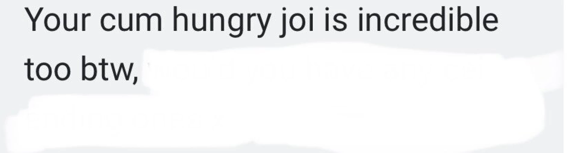 Some feedback from the past week about customs premade videos my 