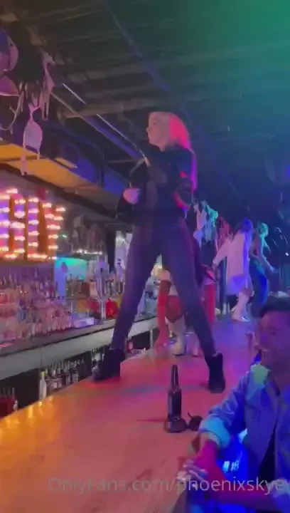 Living out my coyote ugly fantasy 