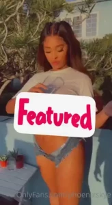 Wet t-shirt fun in the sun got me feeling