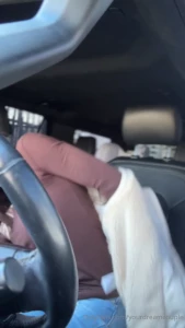 Here s a fun car play vid from the other day after i got my nails done