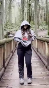Flashing in the woods part 4