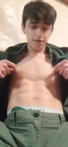 This is what a real hands free cumshot looks like no hands on my dick