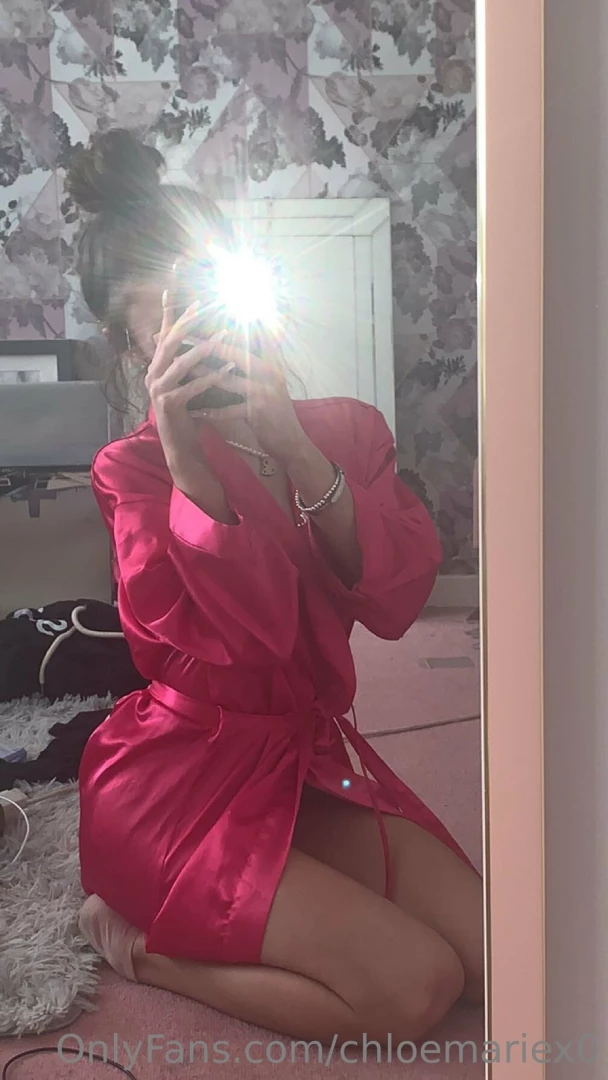 Guess what s under my robe guys comment what you guys want to see from 