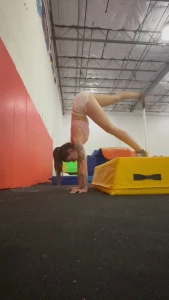 Press handstand practice