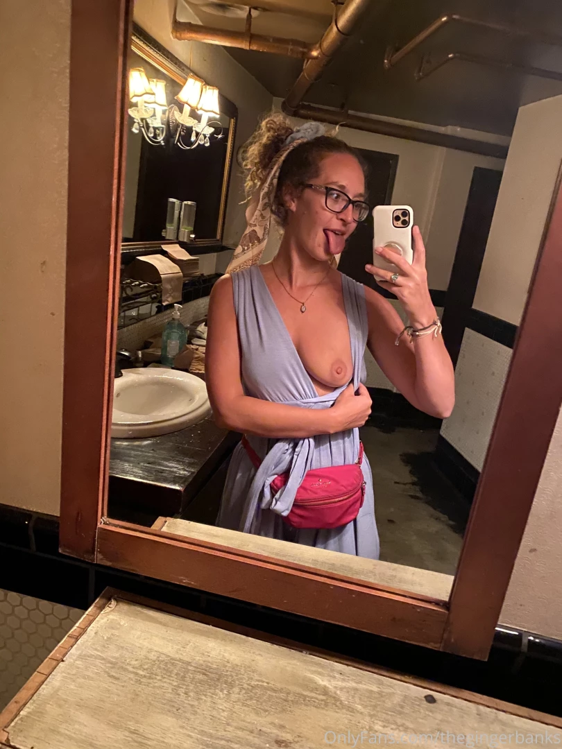 thegingerbanks - Flashing in the bathroom part 1 