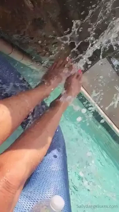 Had a great 7 mile bike ride now taki g a dip couple clips more for 