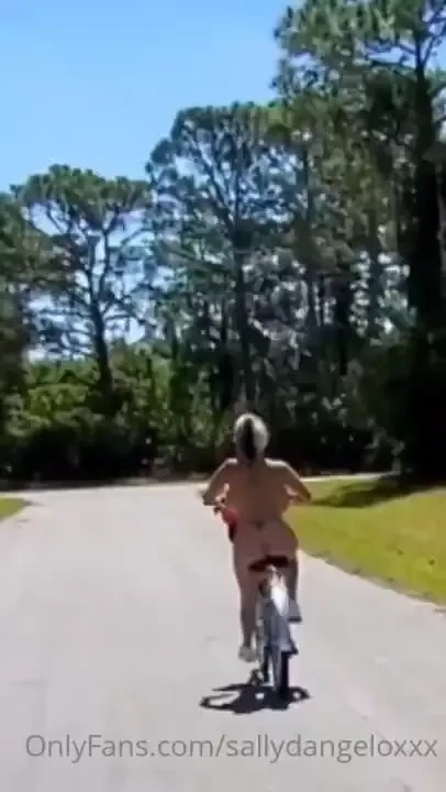 Ok laugh for today this was my naked bike ride see how talented i am 