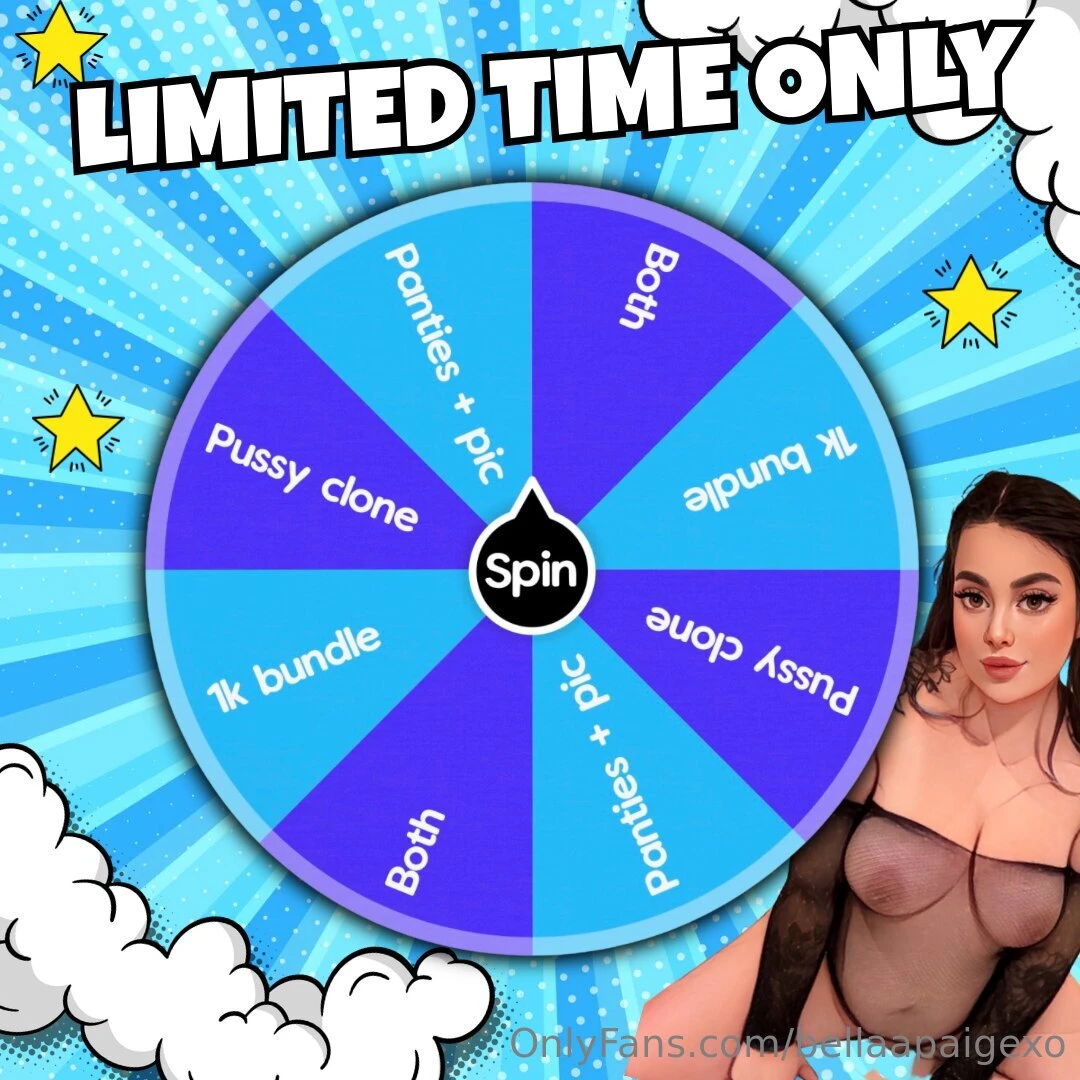 Limited time wheel shipping free delivery for this wheel 1 spin 25 2 