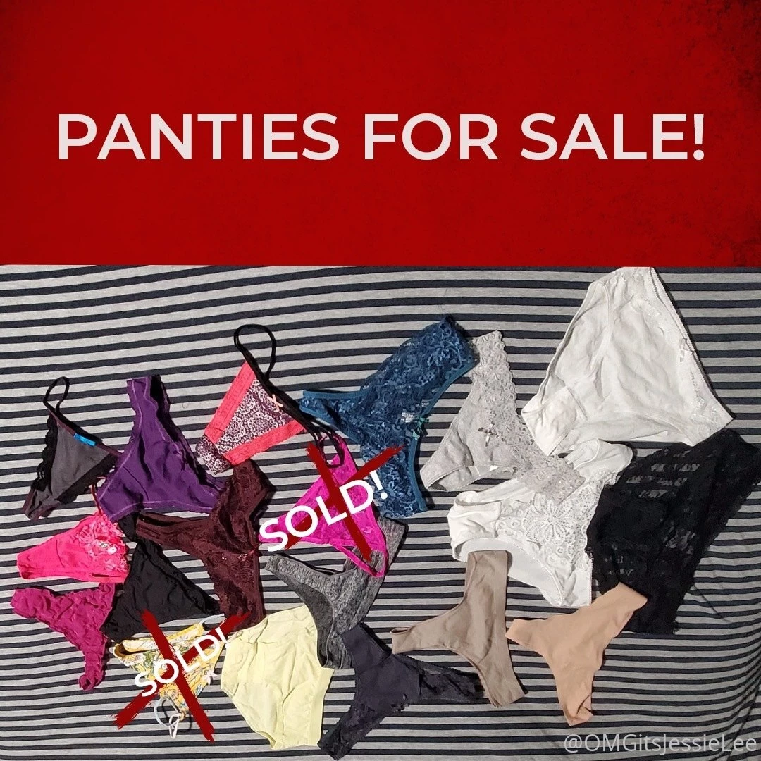 Yes i sell my worn panties i wear them and you can have them for only 