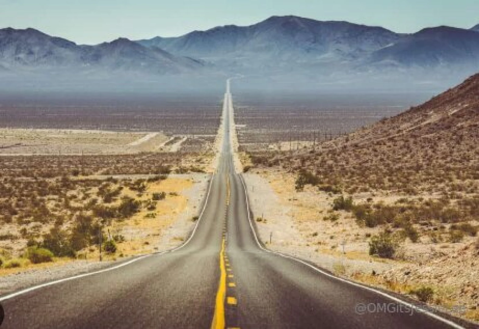 I love the drive between vegas and los angeles it s sometimes boring 