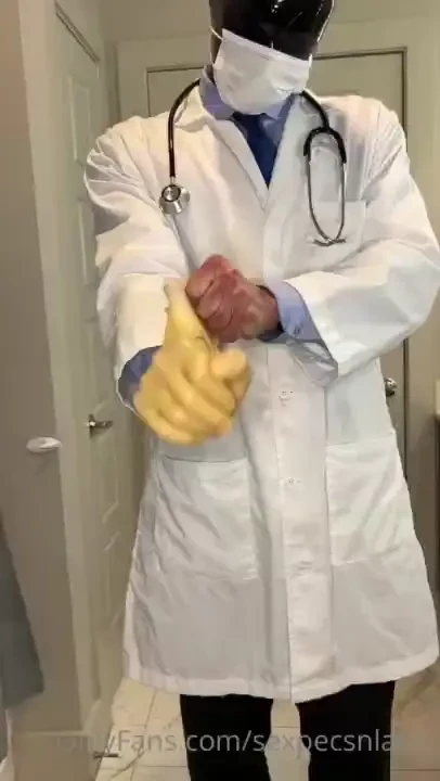 Want to join the doctor for some sweaty latex fun 