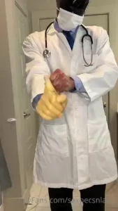 Want to join the doctor for some sweaty latex fun