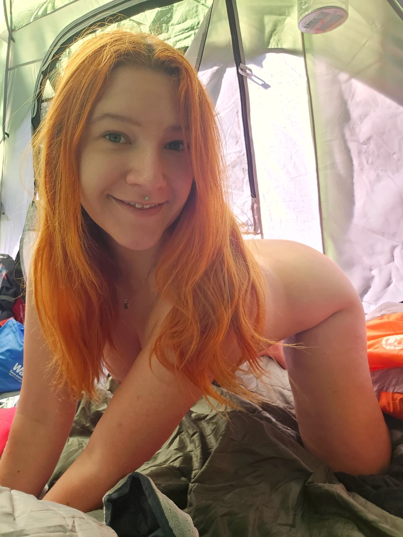 Our eye contact is in-tents 