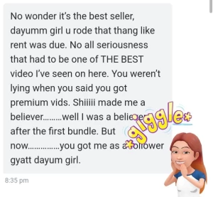 Idk if a video review has ever made me laugh so hard yall are just as