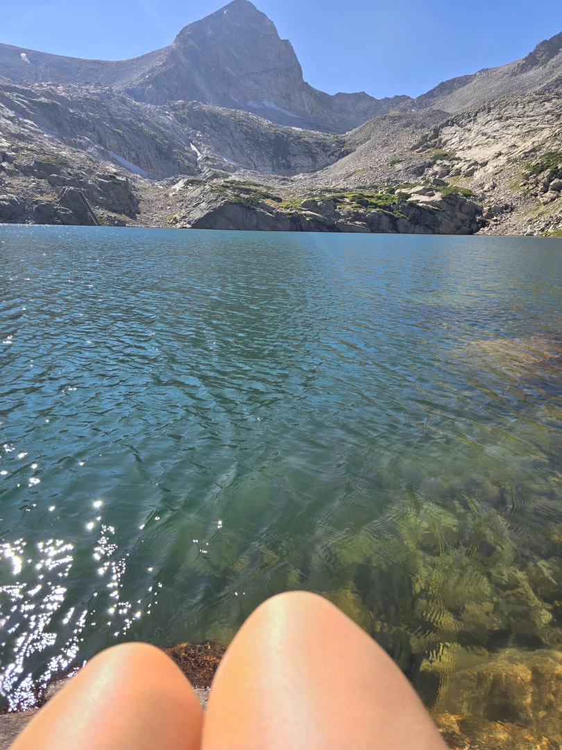 Wish you were here to play in the water with me 