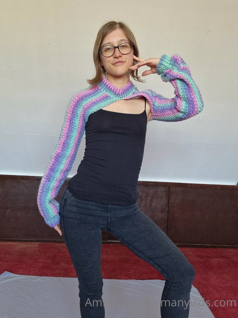 My latest crochet project cute and also sexy part 6 