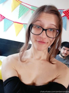 Alright pretties it s happening if you d like to come say happy