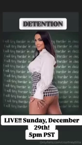 Live detention tomorrow 5pm pst don t be late