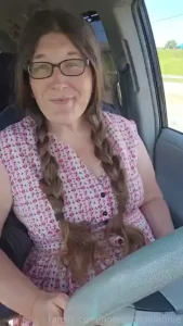 Got an idea from a follower driving braids talking wife public milf