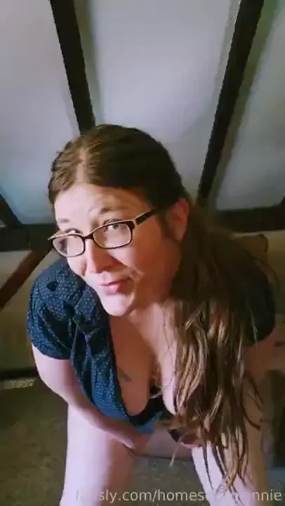 Your good morning present ass bigass teasing glasses milf 