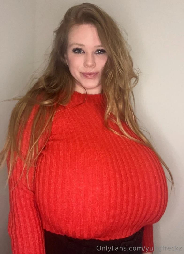 Time to say goodbye to the red sweater set one last pasties pic is 