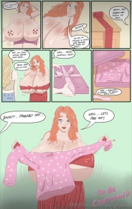 Part 3 of my christmas comic say thank you to my little artist if we