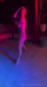 I haven t danced completely nude in a while i feel breezy and free