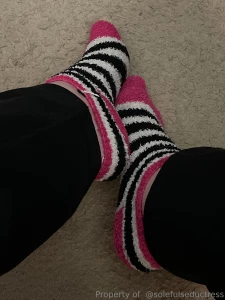 Long day cold night needed fuzzy socks part 1
