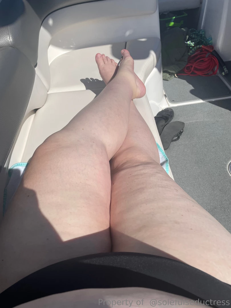 Out on a boat today soaking up the sun today 