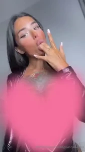 Check my new leather finger suck with spitplay in dms discount for all