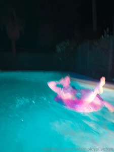 Come on in the water is out of this world