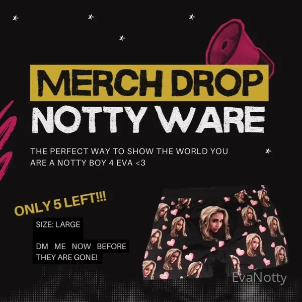 Merch drop who wants my face on their junk all day every day dm me now 