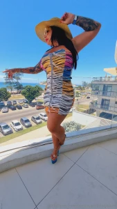 Vacation in rio de janeiro with my new dress i got it as a gift https part 9