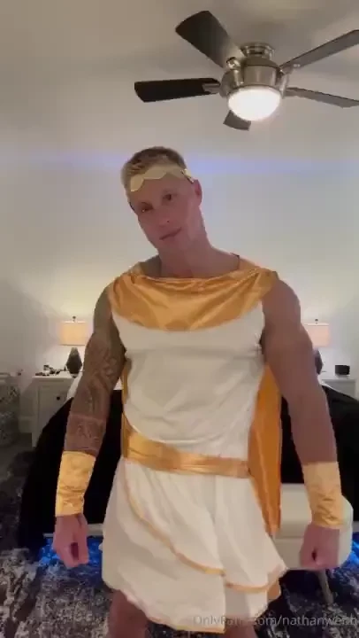 Halloween is a week away who wants to undress this greek god 