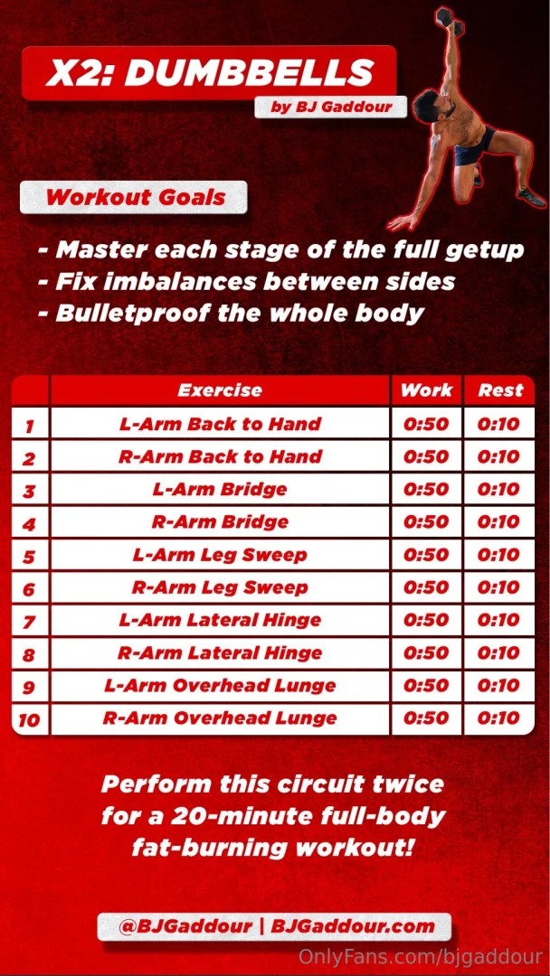 Xxx2 all-nude dumbbell workout workout goals - master each stage of 