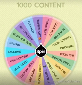 The crazy and exclusive big roulette is back for you with tons of