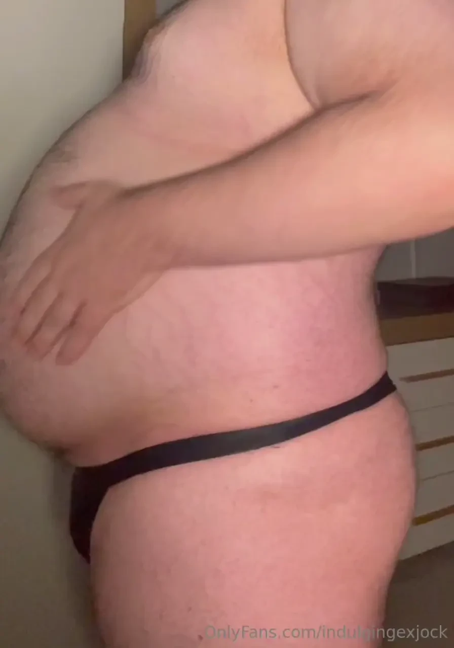 Even on an empty stomach i still feel big 