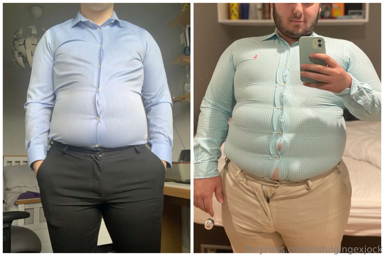 Formal fatso sizes up 