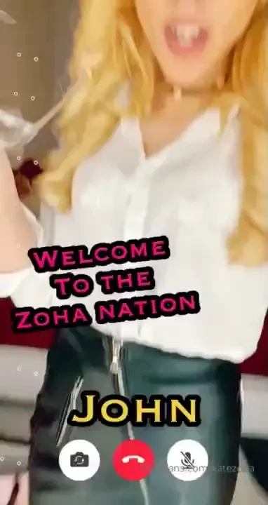 Welcome to zoha nation john not a member yet dm me 