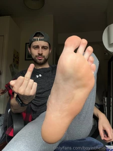 Wake up and sniff lick suck my toes bro in short good morning