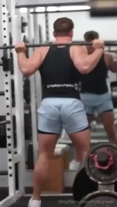 Watch for the glutes