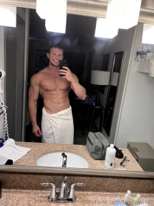 My bro is looking hugeeee go check him out colton voss part 1