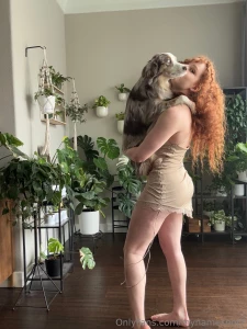 Today was excellent i got to hangout with doggies and be sexy