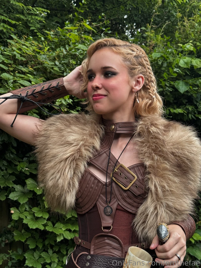 Viking weekend at the ren faire what if i film a video wearing this 