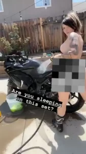 When he says cash grass or ass to go for a ride on his s1000rr sneak