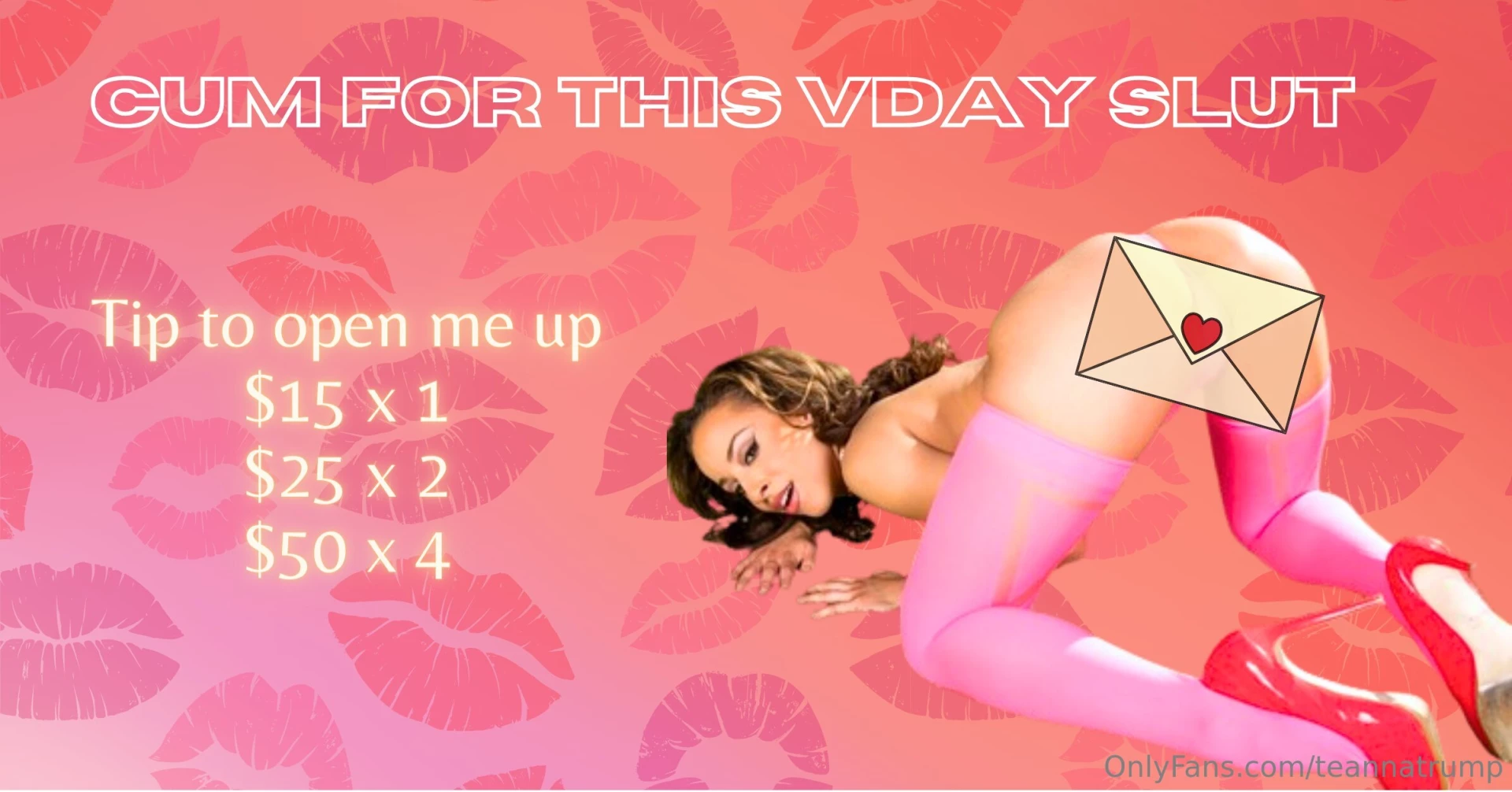 Vday came early this year and so will youuu tip this post to open me 