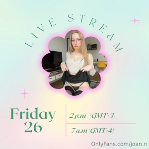 My sweeties i look forward to seeing you on my stream as early as this