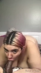 A nice wet sloppy blow job love to gag on it