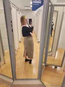 Went clothing shopping today