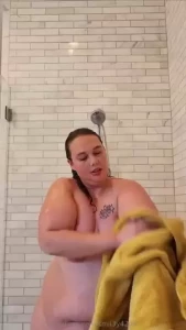 Gotta dry off